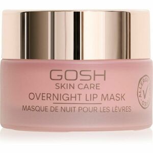 Gosh Skin Care Overnight hydratační maska na rty na noc 15 ml obraz