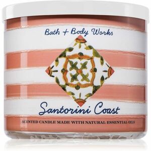 Bath & Body Works Santorini Coast vonná svíčka 411 g obraz