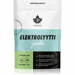 Puhdistamo Electrolyte Powder + láhev sportovní nápoj s elektrolyty Lemon lime příchuť obraz