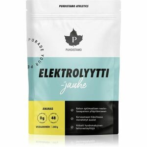 Puhdistamo Electrolyte Powder + láhev sportovní nápoj s elektrolyty příchuť Pineapple 240 g obraz