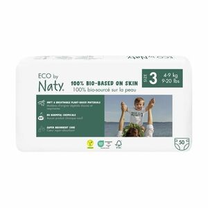 ECO by Naty Midi 4-9 kg dětské plenky 50 ks obraz