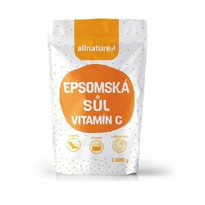 Allnature Epsomská sůl sůl do koupele 1000 g obraz