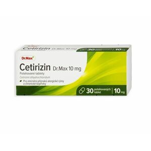 Dr. Max Cetirizin 10 mg 30 tablet obraz