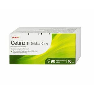 Dr. Max Cetirizin 10 mg 90 tablet obraz