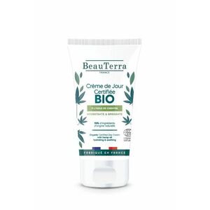 BeauTerra Denní krém Aloe vera a konopí BIO 50 ml obraz