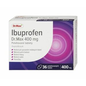 Dr. Max Ibuprofen 400 mg 36 potahovaných tablet obraz