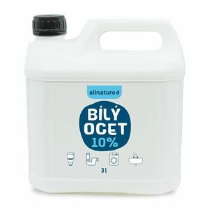 Allnature Bílý ocet 10% 3 l obraz