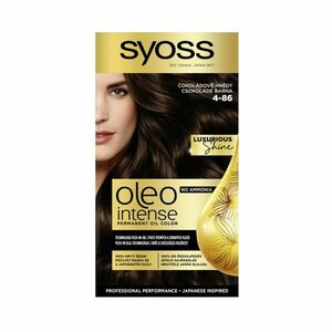 Syoss Oleo Intense Barva na vlasy 4-86 čokoládově hnědá 50 ml obraz