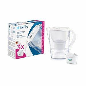 BRITA Marella 2, 4 l filtrační konvice bílá + 3x filtr obraz