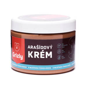 Grizly Arašídový krém s mléčnou čokoládou 500 g obraz