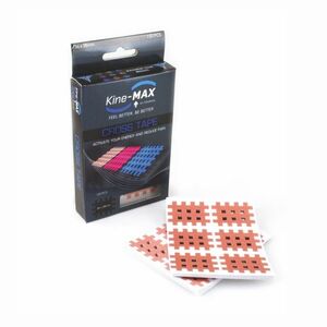 KineMAX Cross Tape vel. M 36 x 28 mm křížový tejp 120 ks obraz