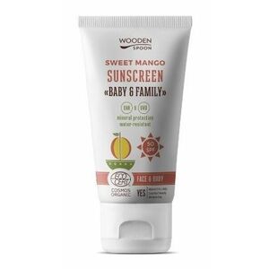 WoodenSpoon Opalovací tělové mléko Baby & Family SPF 50 WoodenSpoon 50 ml obraz