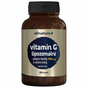 Allnature Lipozomální Vitamin C 500 mg 60 kapslí obraz