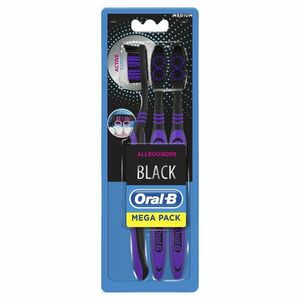 Oral-B Allrounder Black zubní kartáček 3 ks obraz