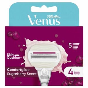 Gillette Venus ComfortGlide Sugarberry náhradní hlavice 4 ks obraz