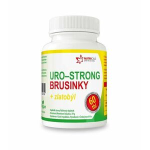 Nutricius Uro-strong brusinky + zlatobýl 60 tablet obraz