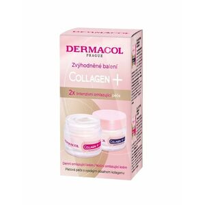 Dermacol Collagen+ Denní a noční omlazující krém duopack 50+50 ml obraz