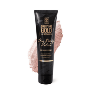 SOSU Dripping Gold Pre-Party Polish tělový peeling 150 ml obraz