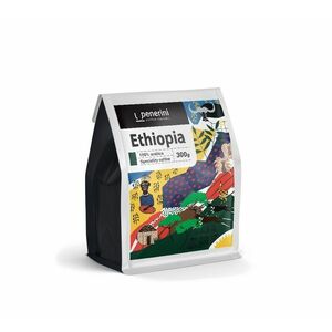 Penerini Ethiopia Yirgacheffe Halo Beriti 100% arabika zrnková káva 300 g obraz