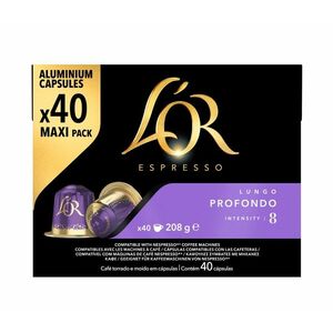 L'OR Espresso Lungo Profondo kávové kapsle 40 ks obraz