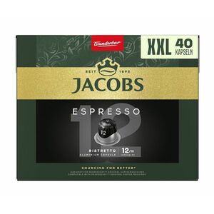 Jacobs Espresso Ristretto 12 XXL kapsle 40 ks obraz