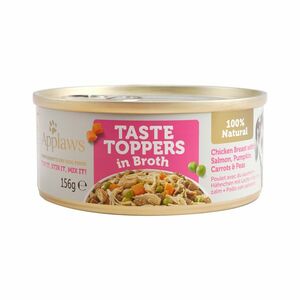 Applaws Dog Taste Toppers in Broth Kuře s lososem konzerva 156 g obraz