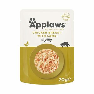 Applaws Cat Jelly Kuřecí s jehněčím kapsička 70 g obraz