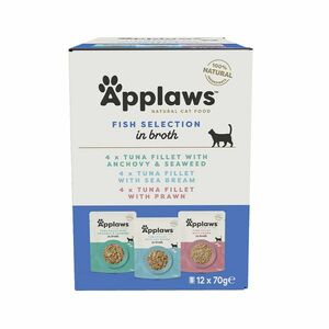 Applaws Cat Multipack Ryby kapsička 12x70 g obraz