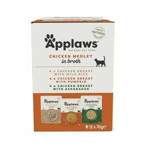 Applaws Cat Multipack Kuřecí kapsička 12x70 g obraz