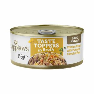 Applaws Dog Taste Toppers in Broth Kuře se zeleninou konzerva 156 g obraz