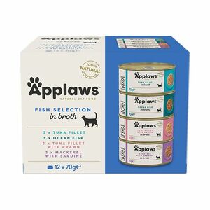 Applaws Cat Multipack Ryby konzerva 12x70 g obraz