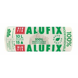 Alufix Green Nature BIO Kompostovatelné pytle na odpadky 10 l 15 ks obraz