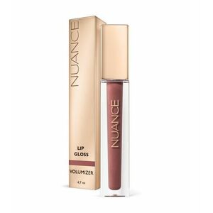 Nuance Lip Gloss Volumizer 02 Chic Beige lesk na rty 4, 7 ml obraz