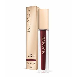 Nuance Lip Gloss Volumizer 05 Mysterious Berry lesk na rty 4, 7 ml obraz