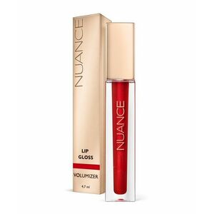 Nuance Lip Gloss Volumizer 04 Confident Red lesk na rty 4, 7 ml obraz