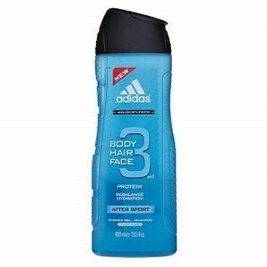 Adidas 3 After Sport sprchový gel pro muže 400 ml obraz