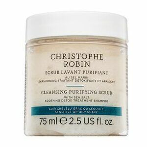 Christophe Robin Cleansing Purifying Scrub With Sea Salt šamponový peeling pro všechny typy vlasů 75 ml obraz