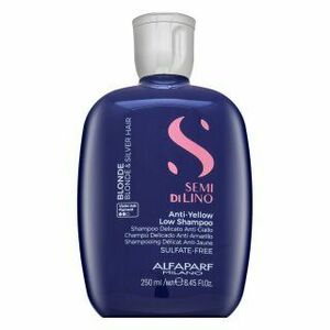 Alfaparf Milano Semi Di Lino Blonde Intense Anti-Yellow Low Shampoo neutralizující šampon pro blond vlasy 250 ml obraz