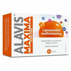 ALAVIS MAXIMA Liposomální multivitaminy 30 kapslí obraz