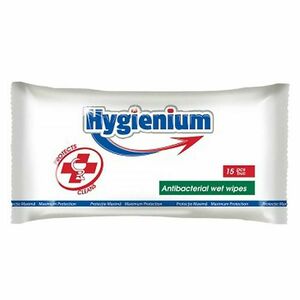 HYGIENIUM Antibakteriální vlhčené ubrousky 15 ks obraz