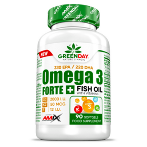 GREENDAY Omega 3 FORTE+ 90 kapslí obraz