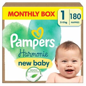 PAMPERS Harmonie pleny M box S1 180 kusů obraz