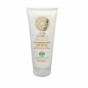 NATURA SIBERICA Husté Sibiřské bílé máslo na tělo 200 ml obraz