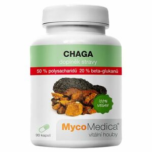 MYCOMEDICA Chaga 50% vegan 90 kapslí obraz