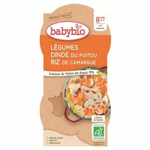 Babybio Zelenina s rýží 2x200 g obraz