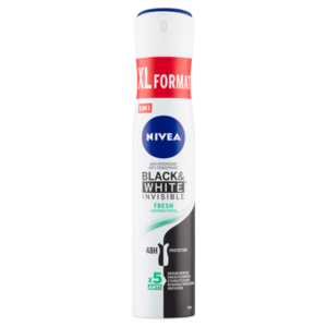 NIVEA Black&White Invisible Fresh Antiperspirant sprej 200 ml obraz