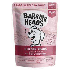 BARKING HEADS Golden Years kapsička pro psy 300 g obraz