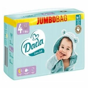 DADA Extra soft velikost 4 MAXI, 7‑16kg, 82 kusů JUMBOBAG obraz