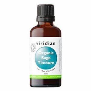 VIRIDIAN Nutrition Sage Tincture Organic 50 ml obraz