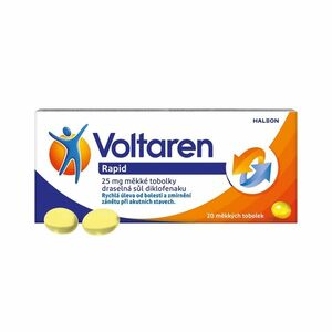 VOLTAREN Rapid 25mg 20 měkkých tobolek obraz